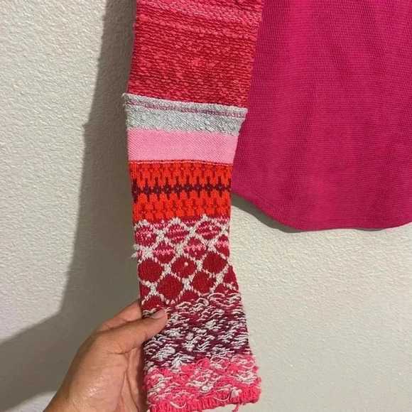 Free people We The Free All Too Well Cuff Waffle Thermal Long Sleeve Top - Picture 4 of 7